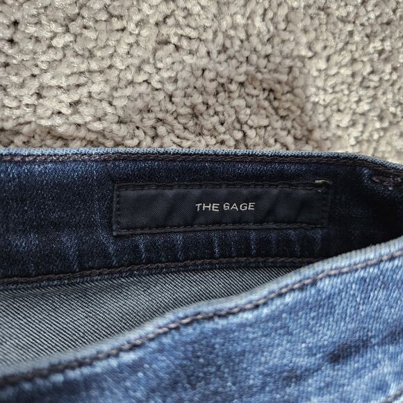 Citizens Of Humanity Jeans Mens 32X29 (Tag 34) Blue Gage Slim Straight Hemmed - Picture 5 of 14